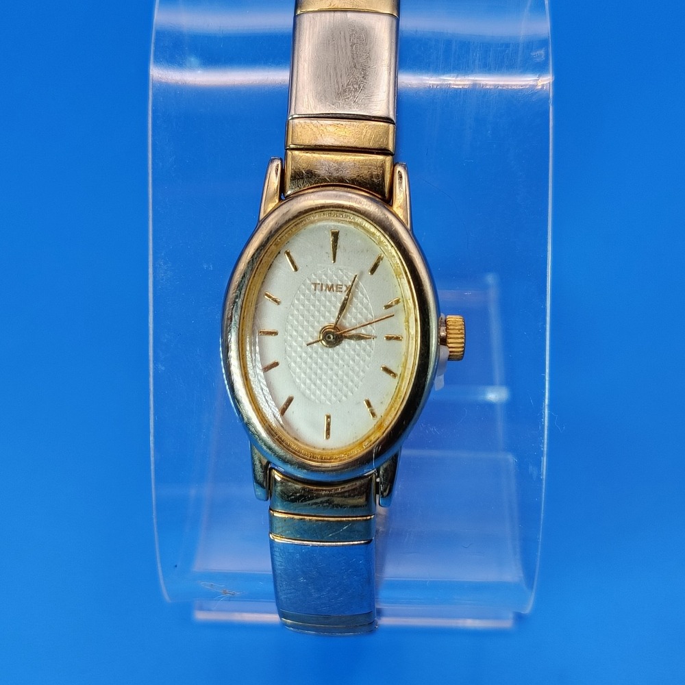 Vintage 1994 Timex 24mm Oval Women's Quartz Watch‎ Fully Restored New Battery